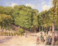 Pissarro Camille Town Park in Pontoise  - Hermitage